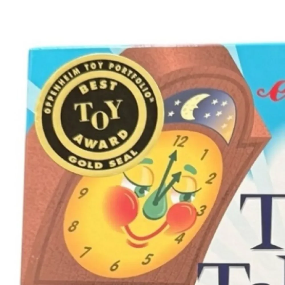 eeBoo Time Telling Kids Educational Clock Game. 2-4 Players.
